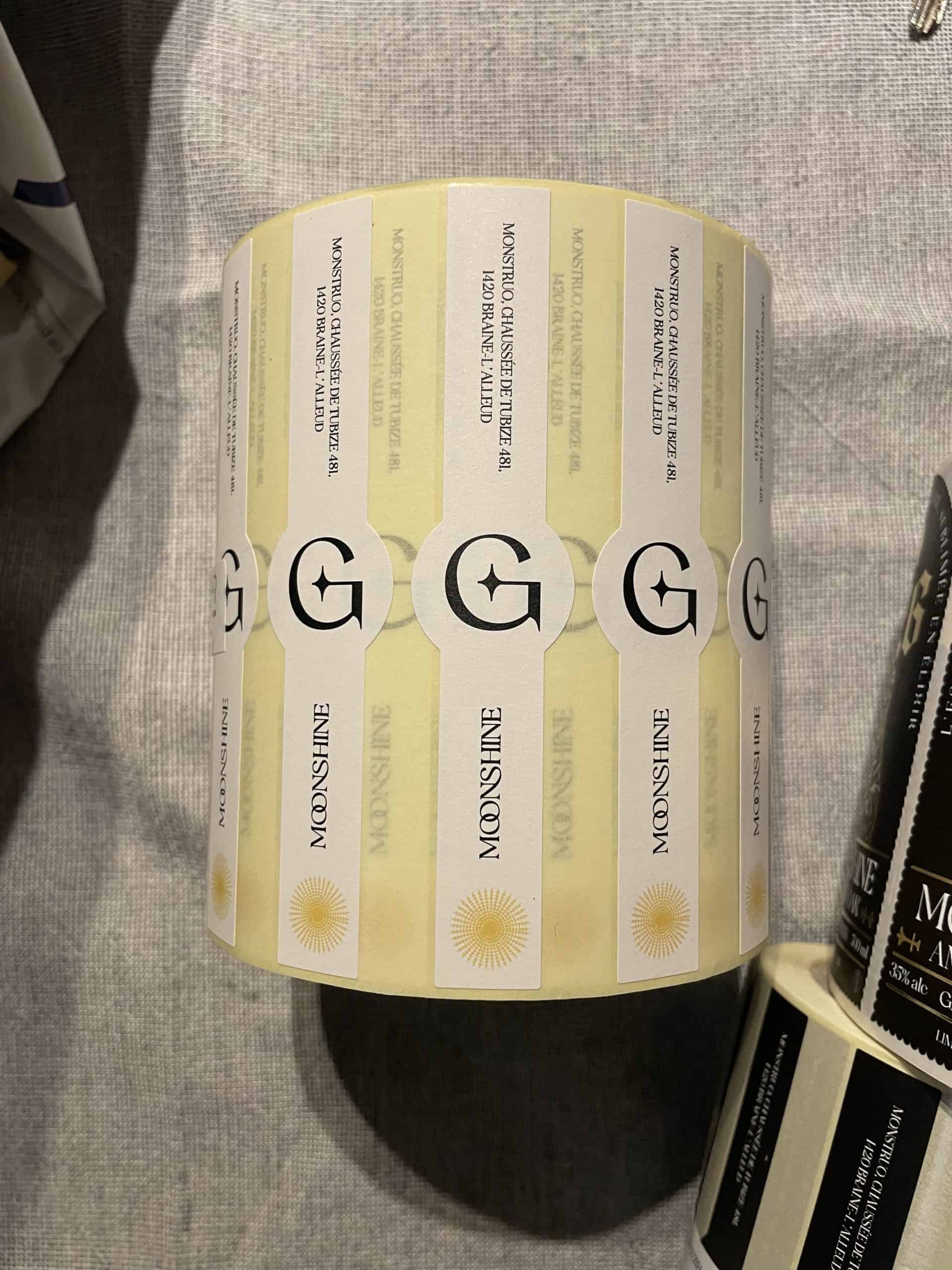 Whisky label design