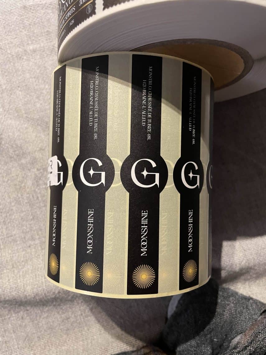 Whisky label design