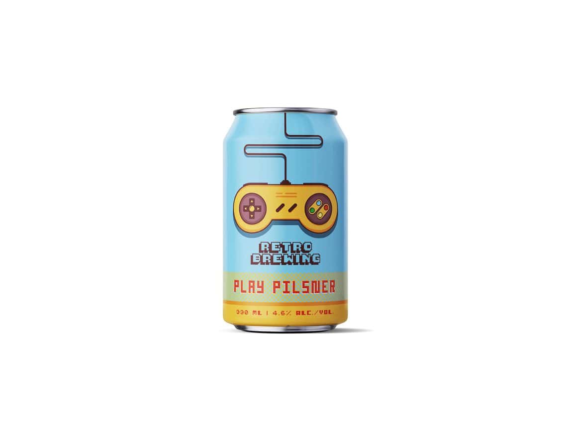 Canette de bière Retro Brewing Co