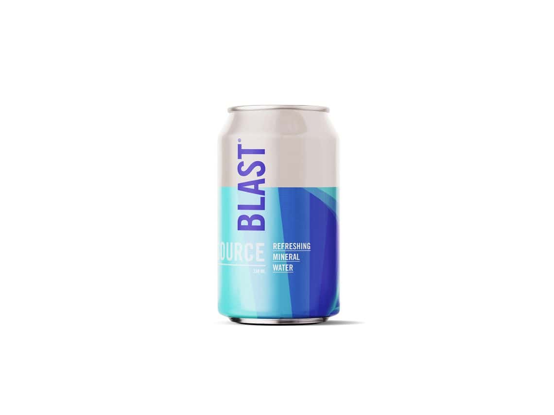 Canette d'eau de source Blast