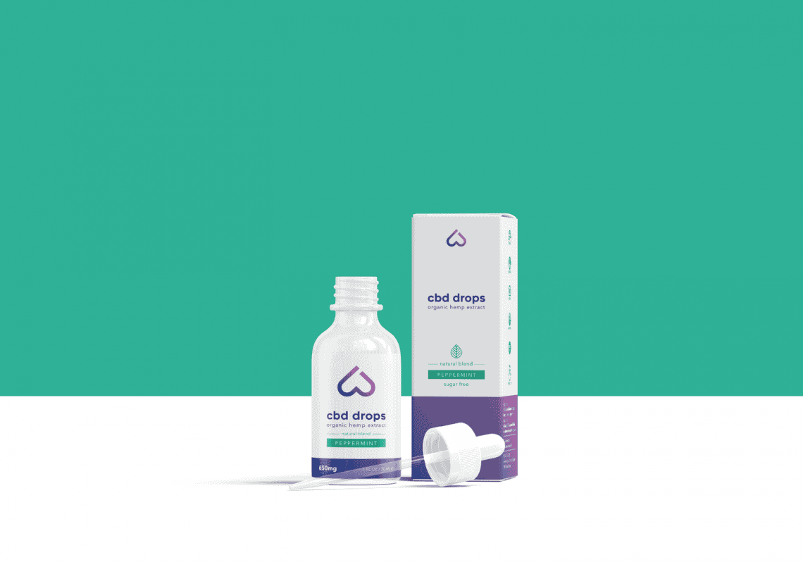 Packaging design Huile CBD