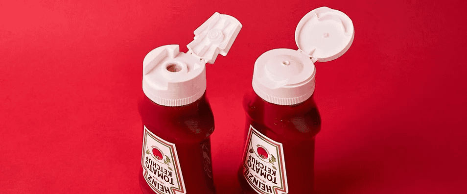 Sauce Heinz avec bouchon recyclable