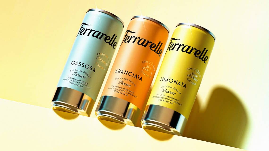 Ferrarelle packaging