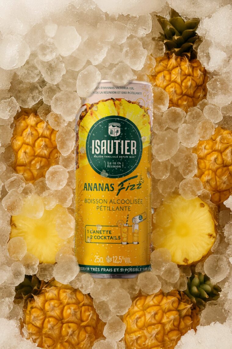 Canette de prêt-à-boire Isautier Ananas Fizz