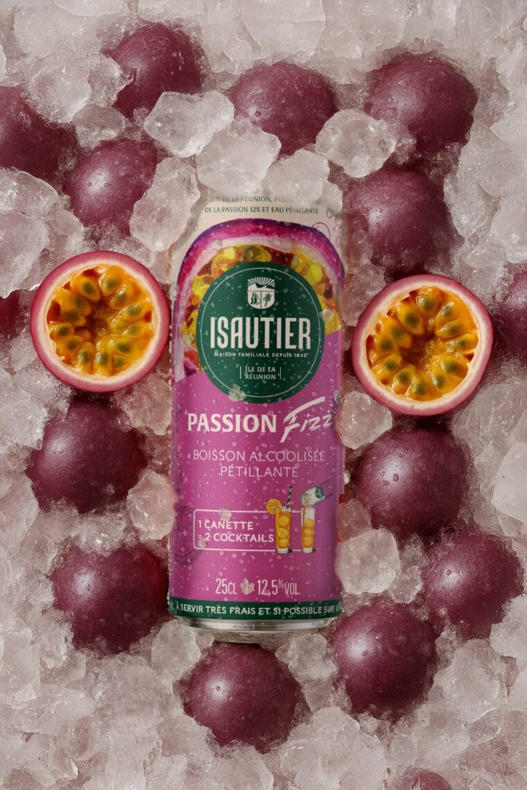 Canette de prêt-à-boire Isautier Passion Fizz