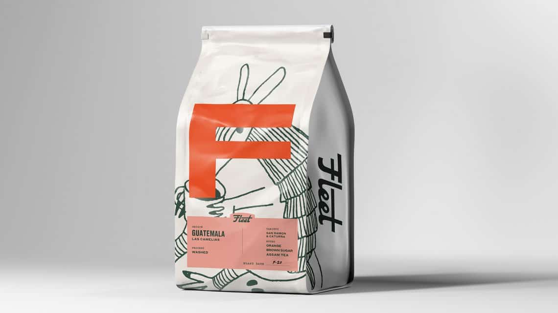 Fleet Coffee’s packaging