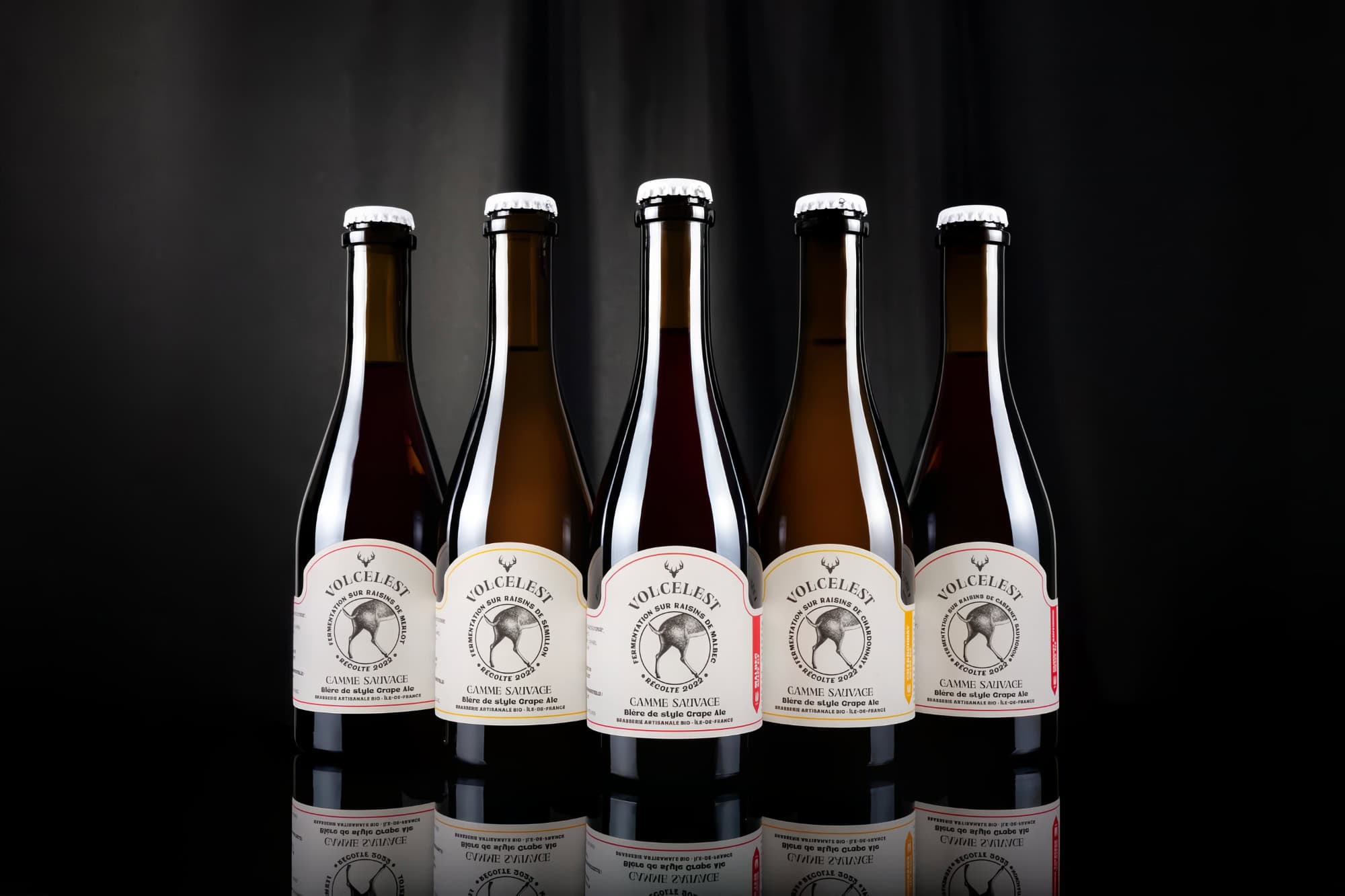 Grape Ales - Gamme Sauvage Brasserie Volcelest