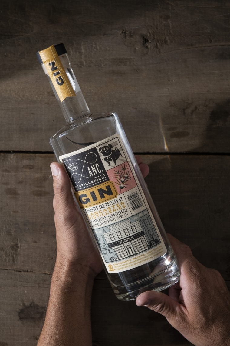 Bouteille Lancaster Distilleries Gin