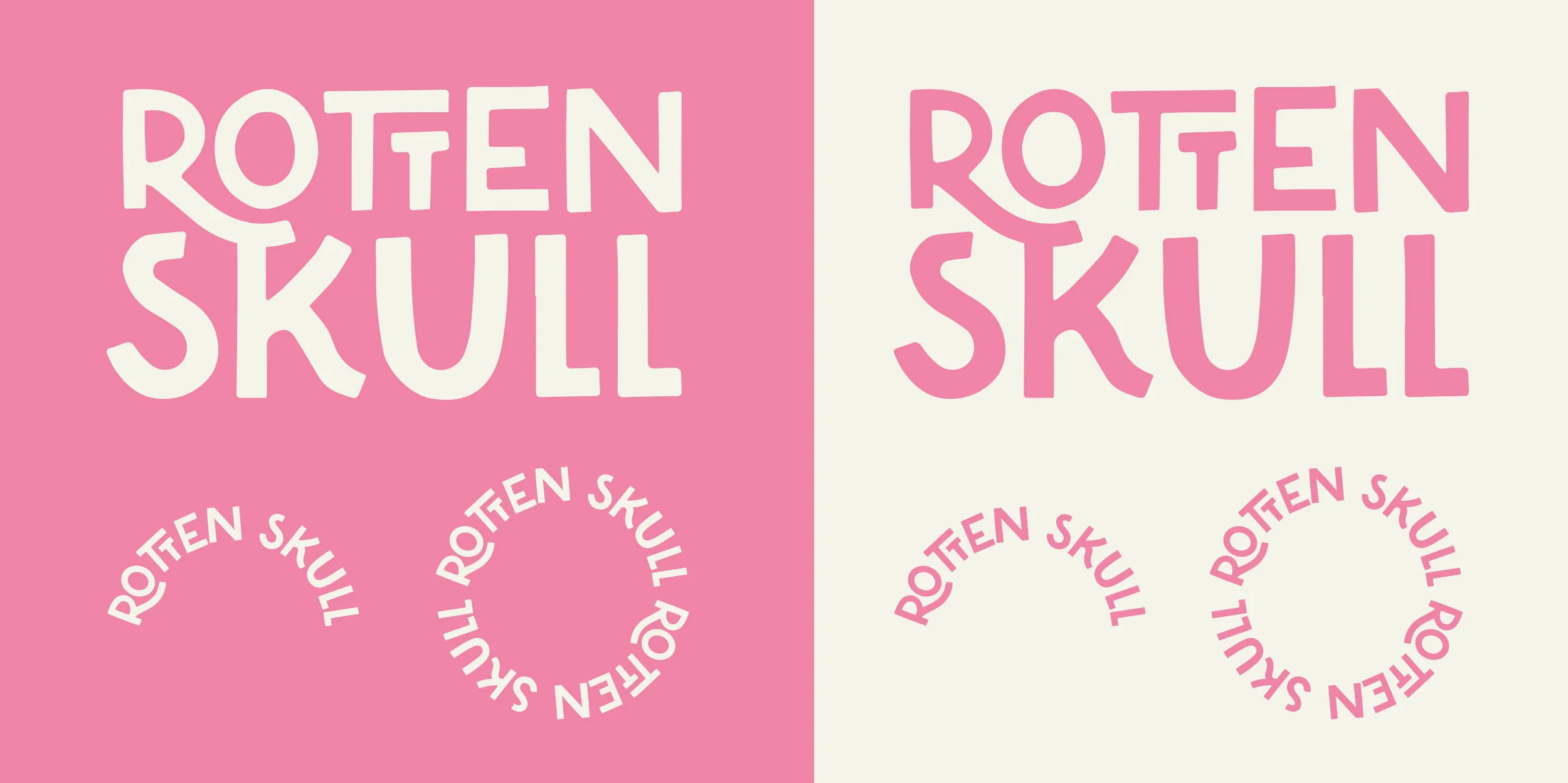 Logo Rotten Skull
