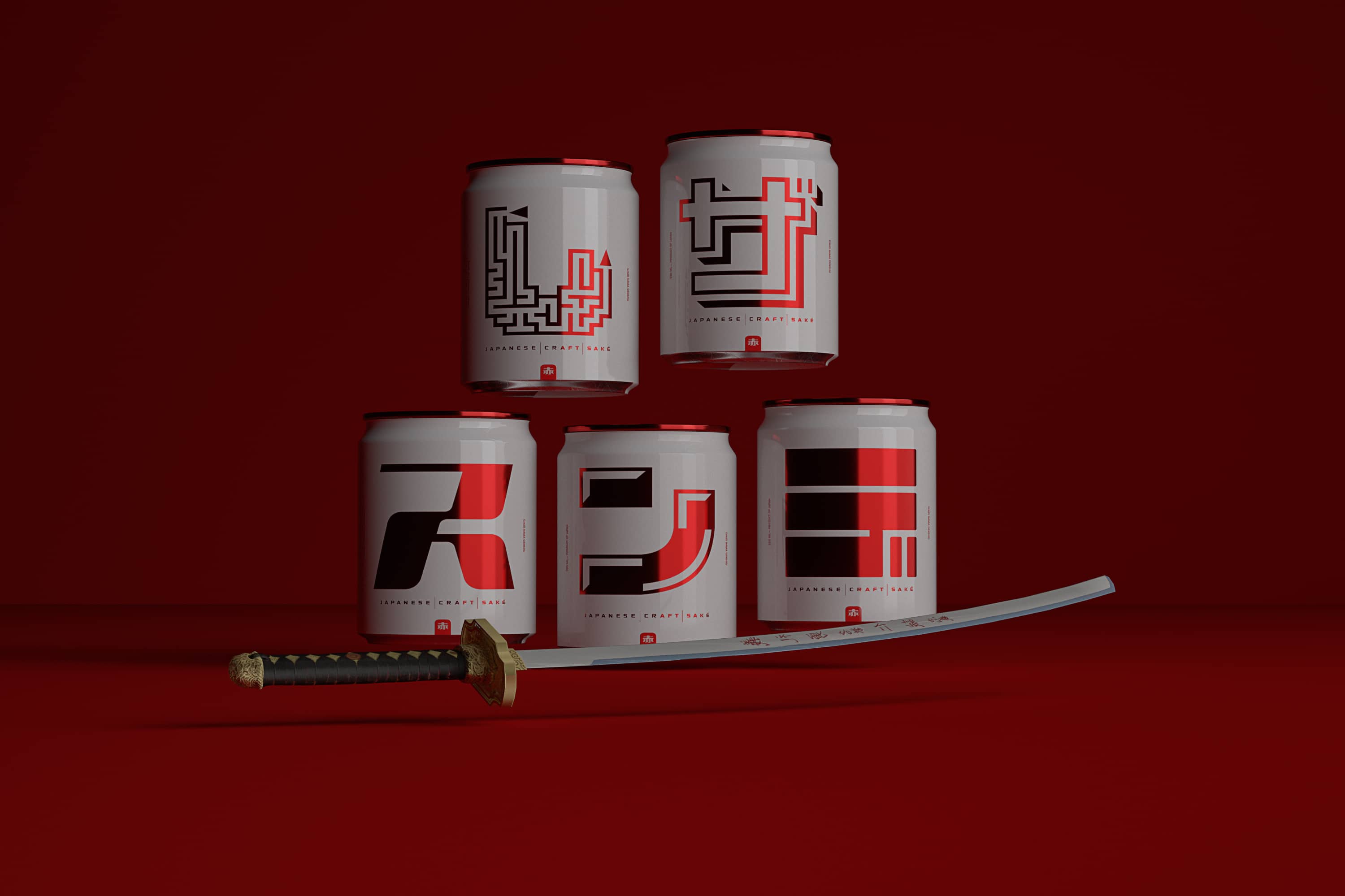 red saké japonais