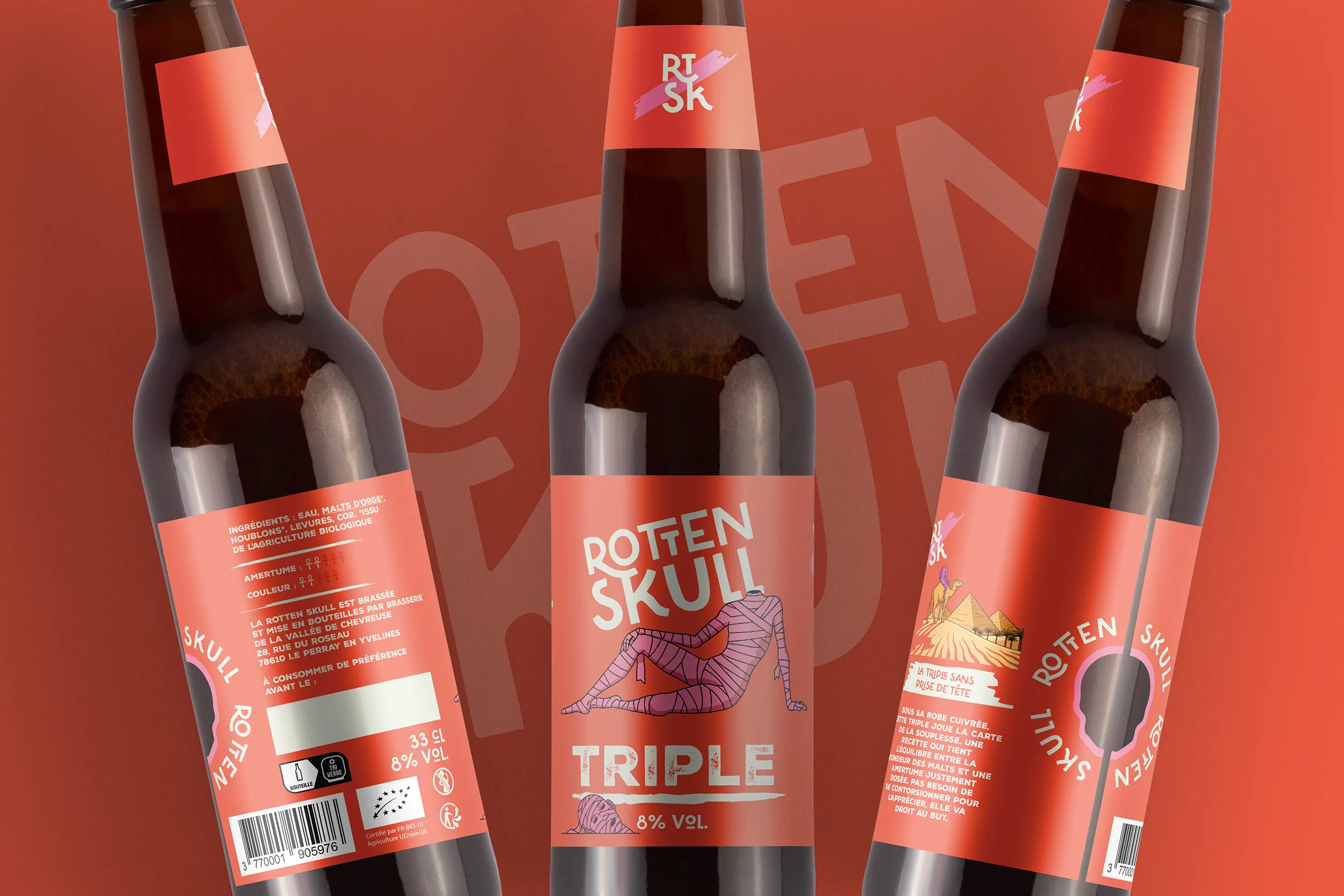 Bière parisienne Rotten Skull - Triple