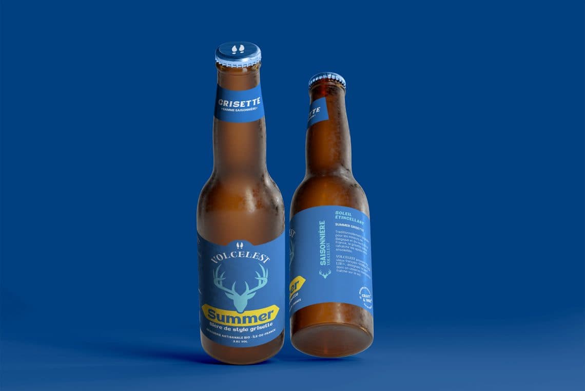 Bouteilles 33cl Brasserie Volcelest - Saisonnières