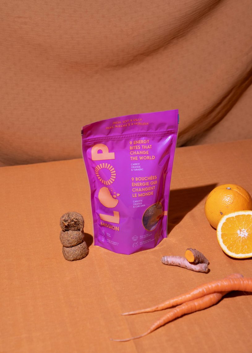 Nouveau produit alimentaire : bouchée énergie carotte