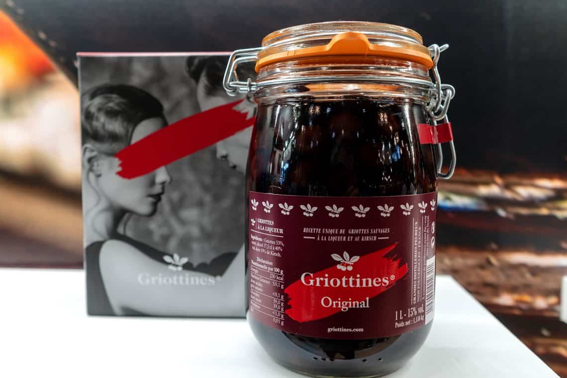 Le Parfait Griottines et son coffret