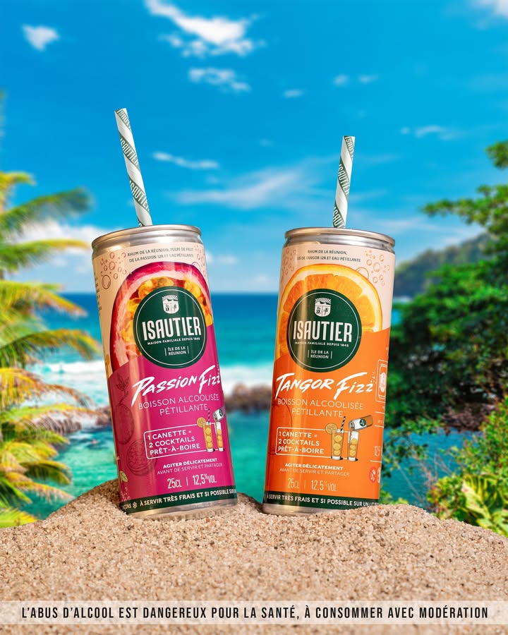 Isautier Fizz Cans