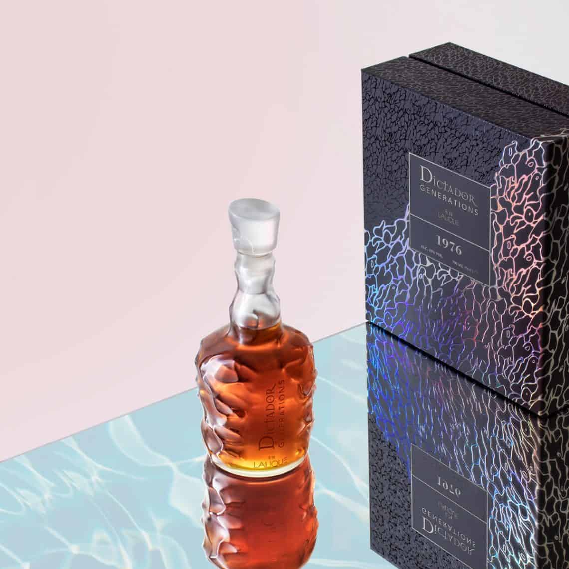 carafe en cristal Dictador, Rhum NFT