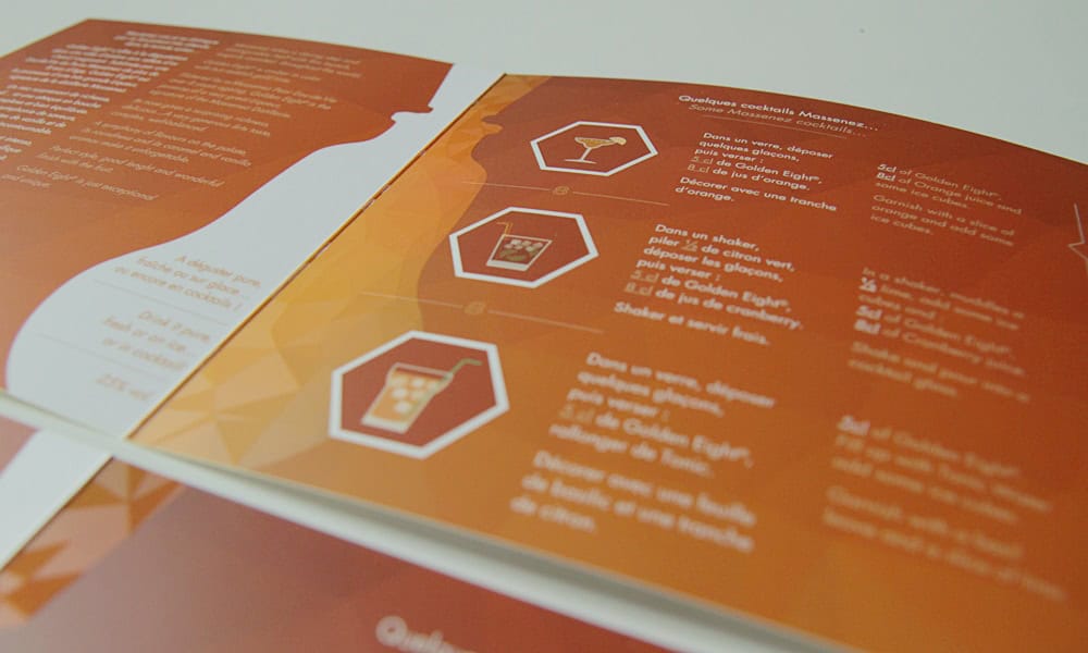 Leaflet Golden Eight inner pages