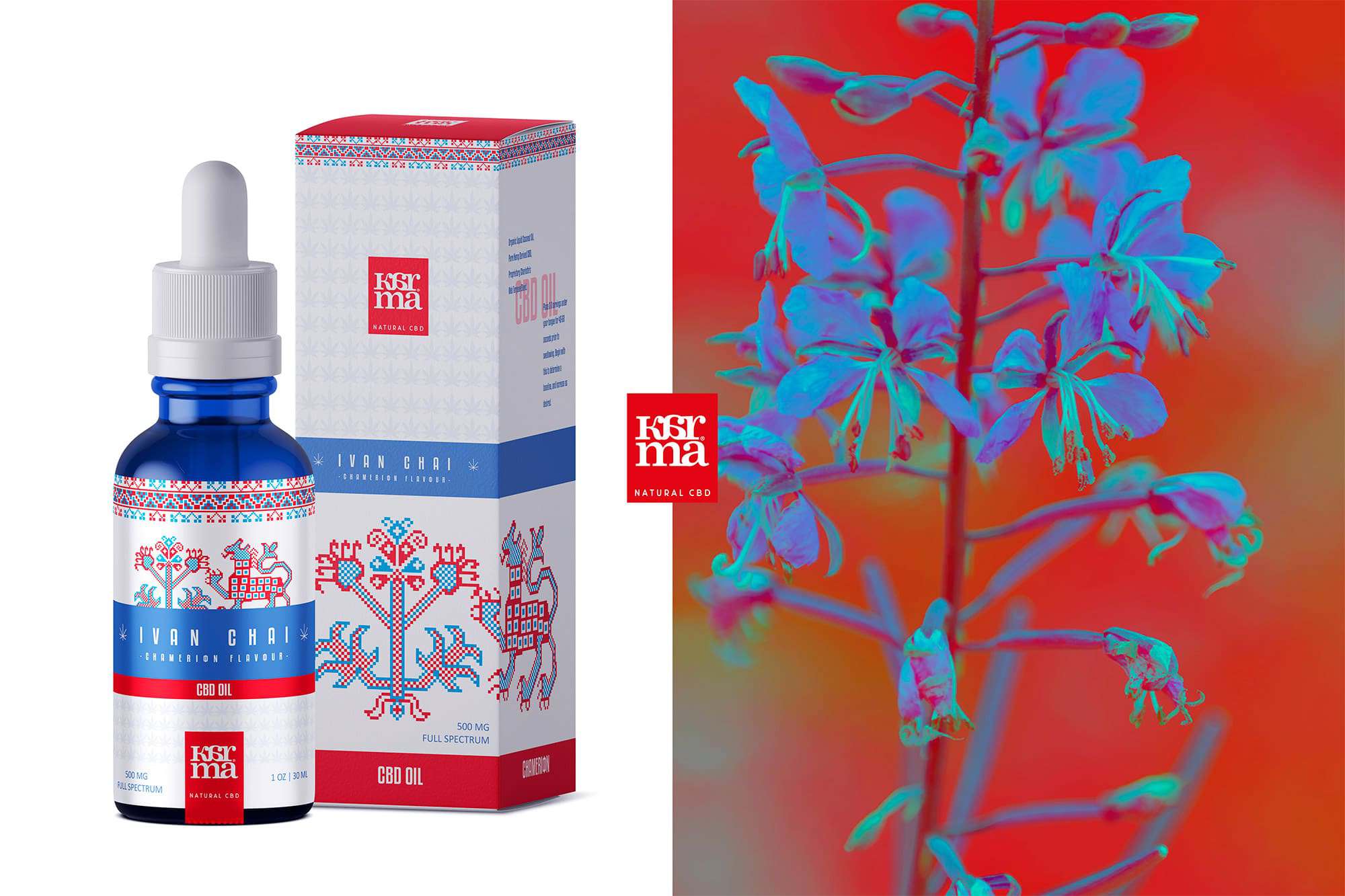 Karma CBD - Ivan Chai dropper bottle
