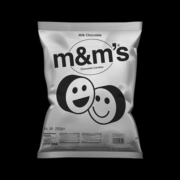 Packaging M&Ms
