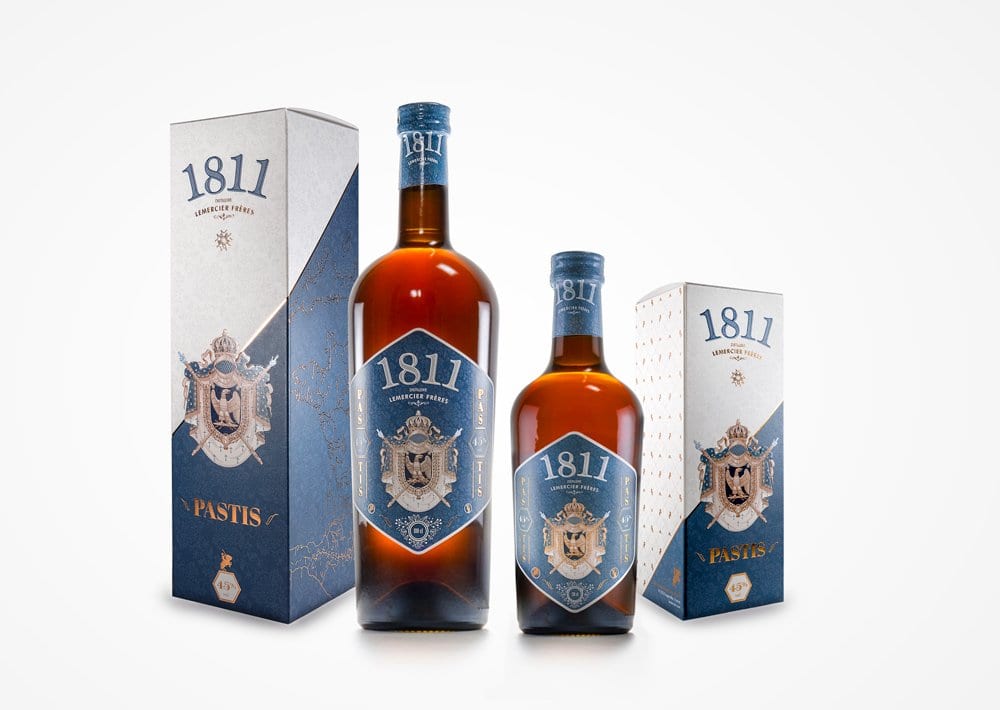 Packaging design - Gamme Pastis 1811