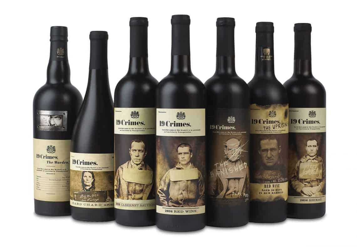 19 Crimes, a range of Australian wines using augmented reality