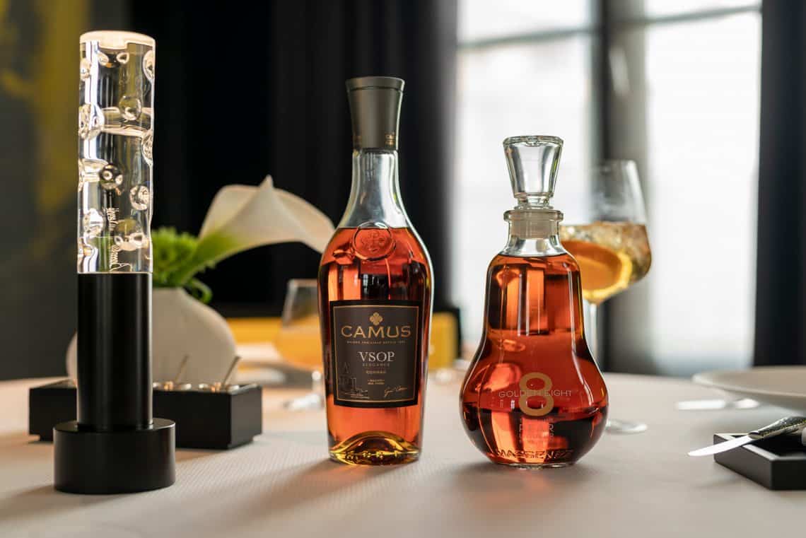 Golden Eight and Cognac Camus