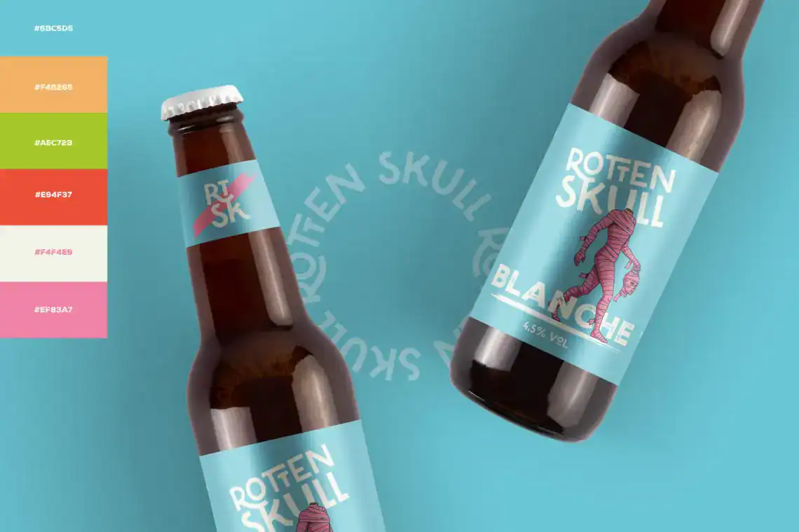 Bouteille 33cl Rotten Skull